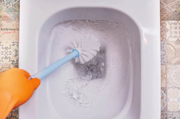 چگونه فرچه توالت را تمیز کنیم؟