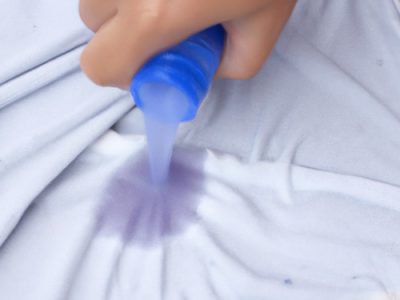 نحوه تمیز کردن لکه نرم کننده از روی لباس