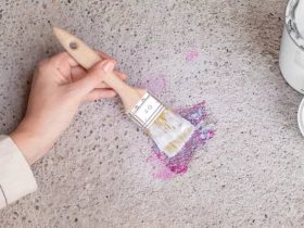 نحوه تمیز کردن رنگ از روی بتن