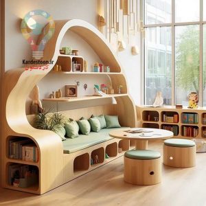 مدل های جدید کتابخانه فانتزی شیک برای خانه