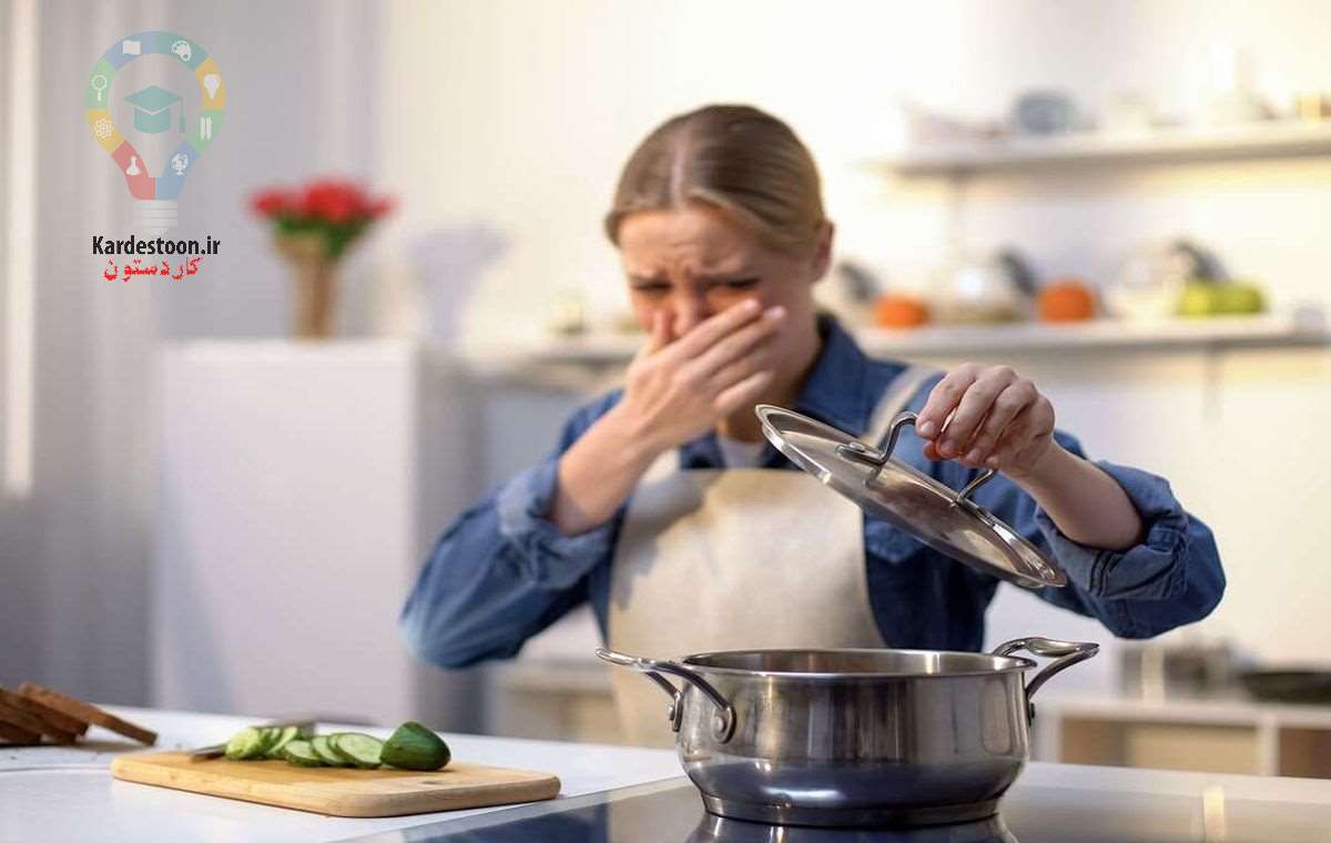 چگونه طعم سوختگی غذا را از بین ببریم؟