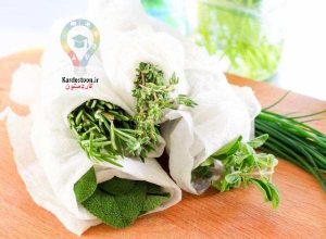 خوردن سبزیجات و نحوه نگه داشتن آن