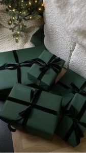 طراحی هدیه سال نو با استفاده از روبان