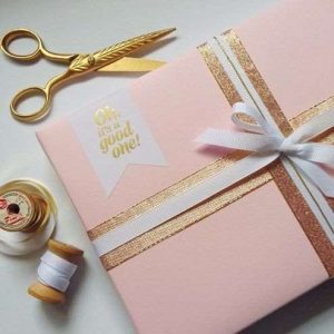 طراحی هدیه سال نو با استفاده از روبان