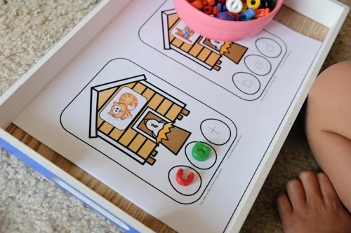 آزمایش و بازی حسی با موضوع مزرعه