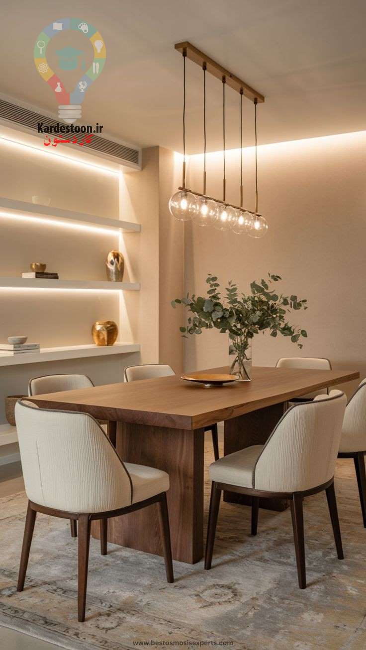 مدل زیبا میز ناهار خوری