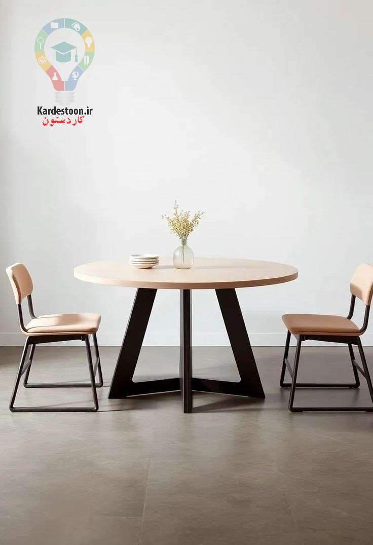 مدل میز ناهارخوری مینیمال مناسب برای سلیقه‌های مختلف