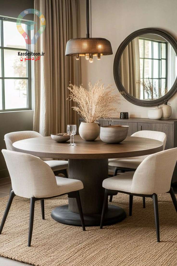 مدل میز ناهارخوری مینیمال مناسب برای سلیقه‌های مختلف