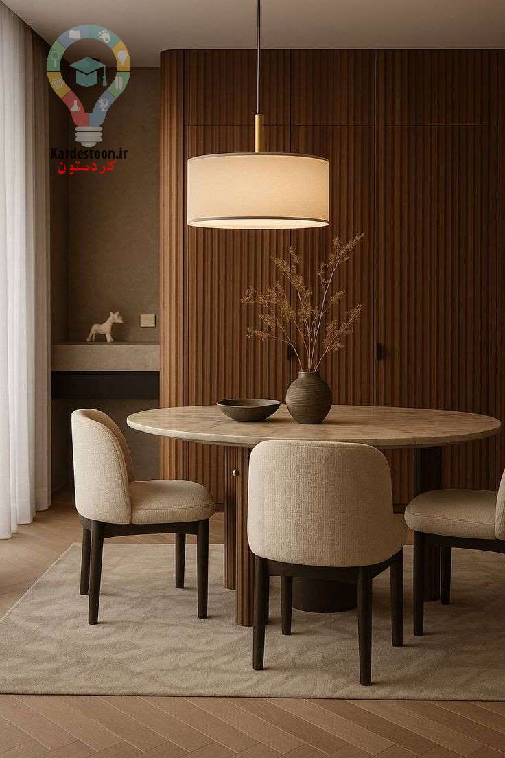 مدل میز ناهارخوری مینیمال مناسب برای سلیقه‌های مختلف