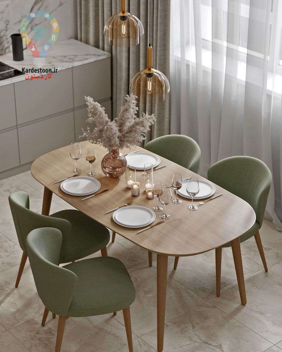 مدل میز ناهارخوری مینیمال مناسب برای سلیقه‌های مختلف