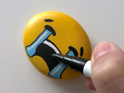 آموزش سنگ‌های ایموجی نقاشی‌شده با آسان ترین روش!