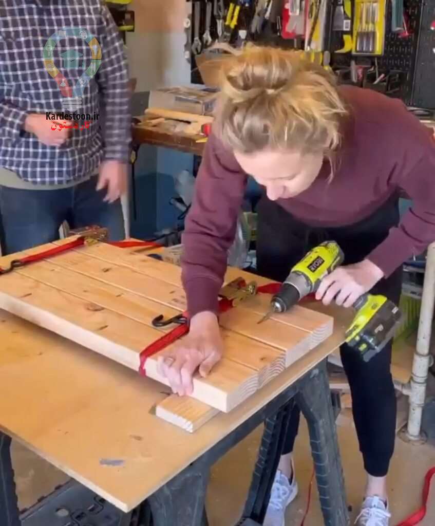 آموزش ساخت نیمکت آبشاری با روکش مخمل!