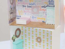 چگونه یک خانه عروسکی با مقوا درست کنیم؟